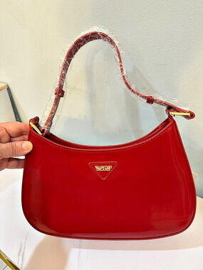 Valentino Orlandi Shoulder Bags Red Size One Size